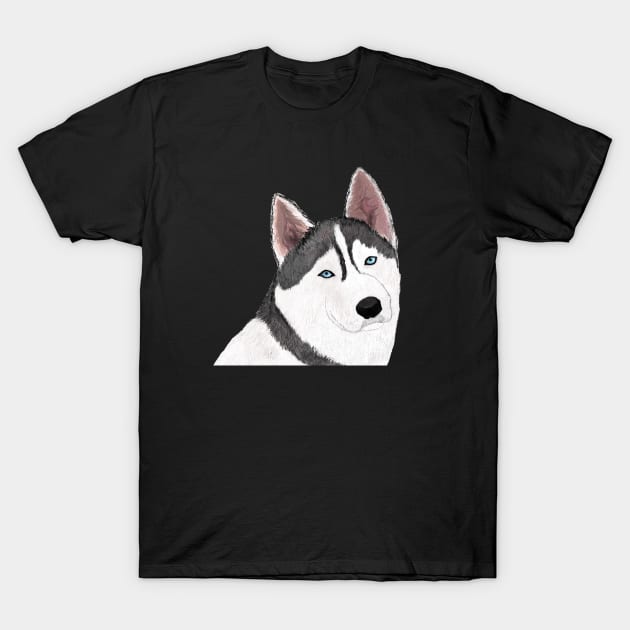 Husky T-Shirt by ArtistsQuest